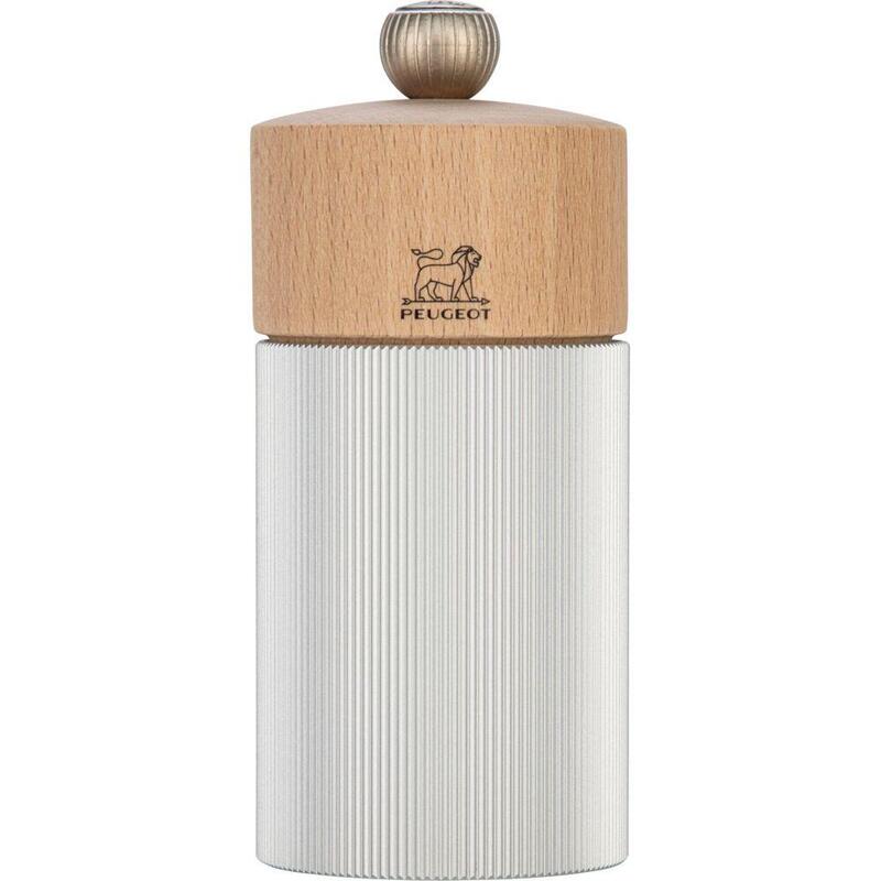 Peugeot Line Salt Mill Z 12cm Wood/Aluminium