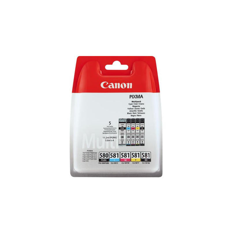 Pgi580xl / Cli581 Bk/Cmyk 2024c006, Original,