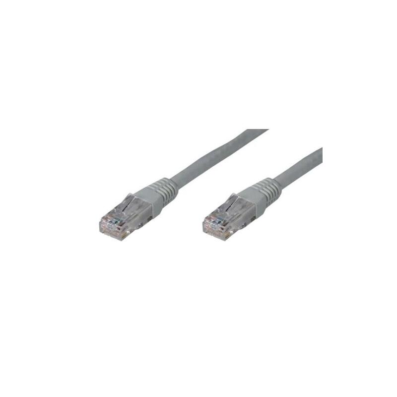 Phasak Blister 4 Unidades Cable De Red Latiguillo Utp Cat.6 De 0,25m 24awg Color Gris
