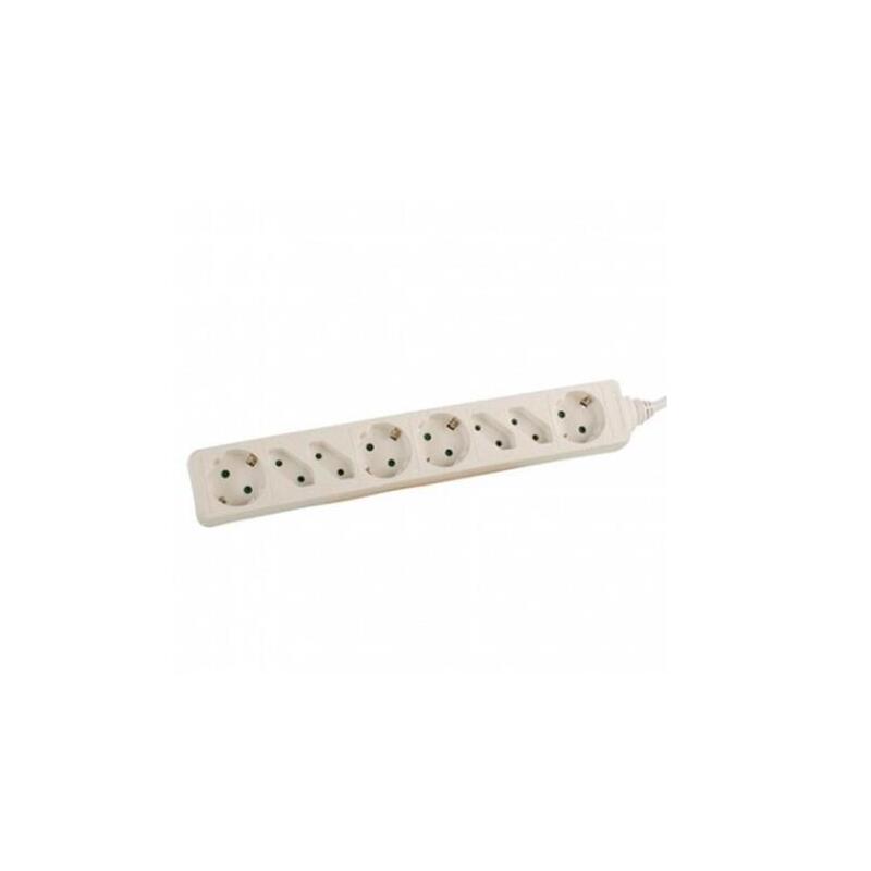 Phasak Regleta Bn 0964 Entrada Iec Salida 4xschuko + 4xeuro Cable 1.5m Blanca