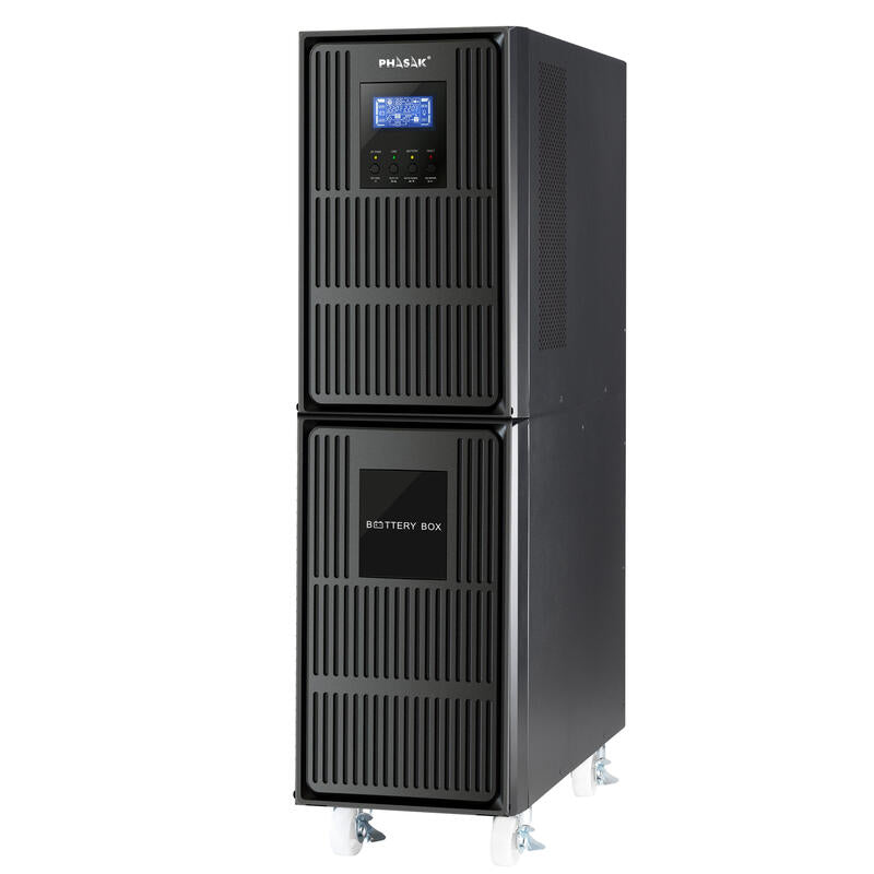 Phasak Sai Ph 9270 Online 10kva/800w Formato Torre + Incluye Snmp Lcd Rs232-Usb Baterias 20x9ah