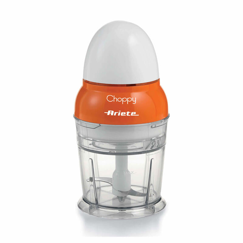 Picadora Ariete 1836, 250 L, Naranja, Blanco, De Plástico, Acero Inoxidable, 160 W, 105 Mm
