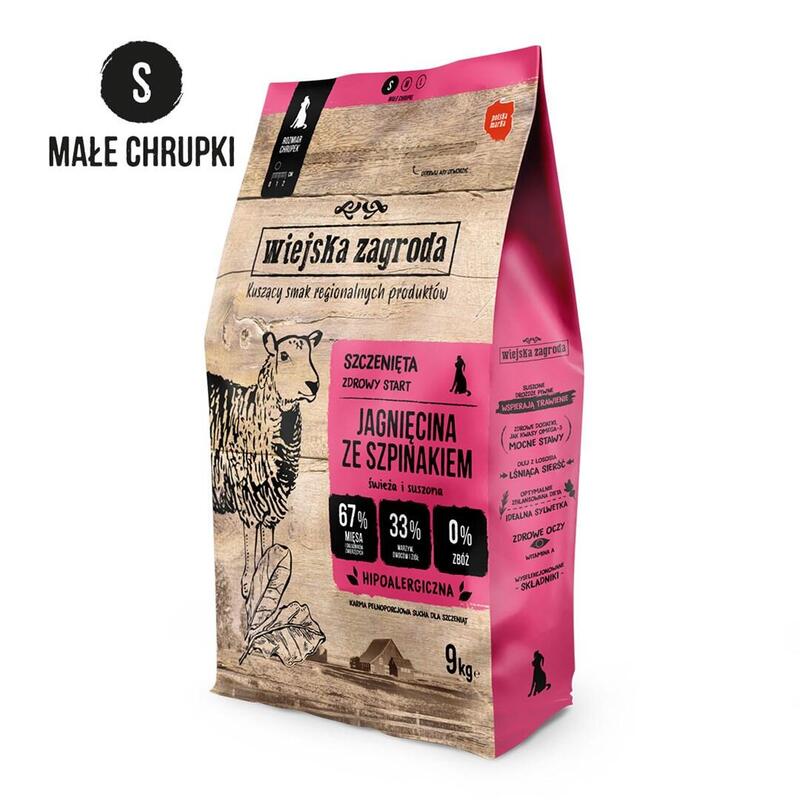 Pienso Para Cachorros Country Farm Cordero Con Espinacas S 9kg
