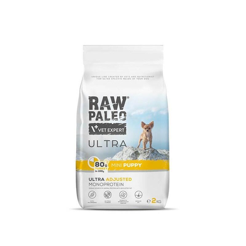 Pienso Para Cachorros Raw Paleo Ultra Mini Puppy Pavo 2 Kg