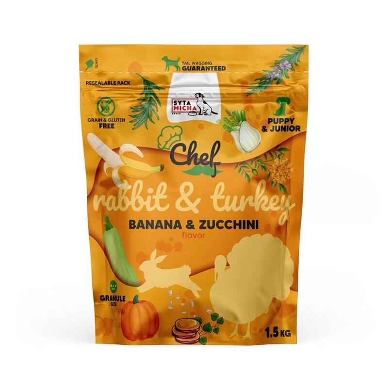 Pienso Syta Micha Chef Conejo Con Pavo Junior 1.5kg