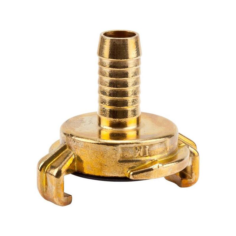 Pieza De Manguera De Latón Gardena , Para Mangueras De 13 Mm (1/2") Y 16 Mm (5/8") (Con Acoplamiento Rápido)