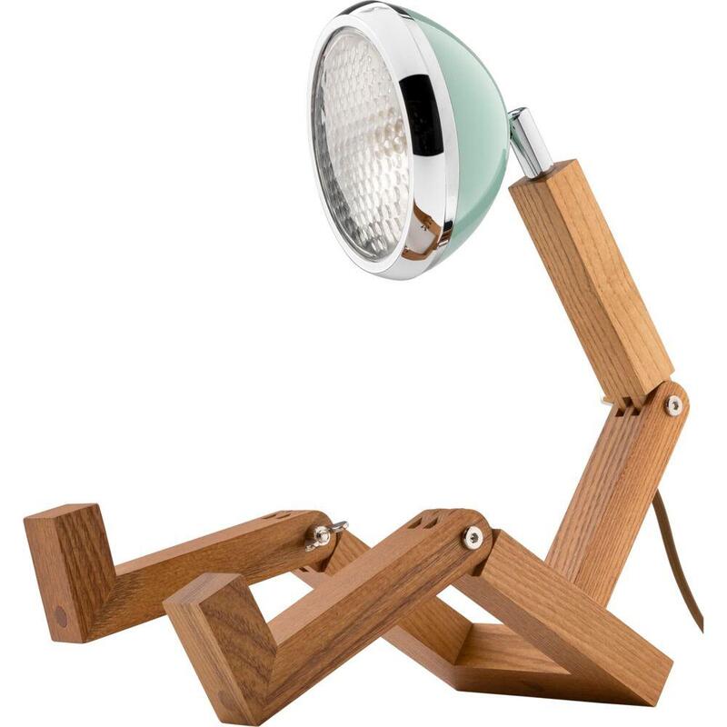 Piffany Mr. Lámpara De Mesa Wattson Original Tiffany Verde