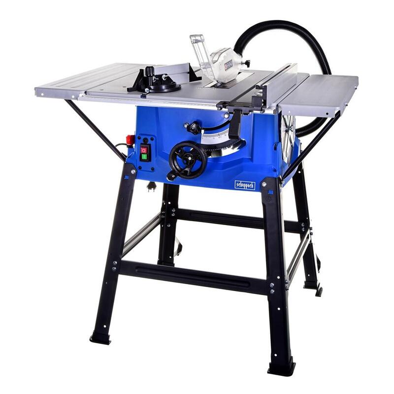 Pilarka Stolowa Scheppach Hs100s 2,0kw Fi 250mm 2 Tarcze W Zestawie