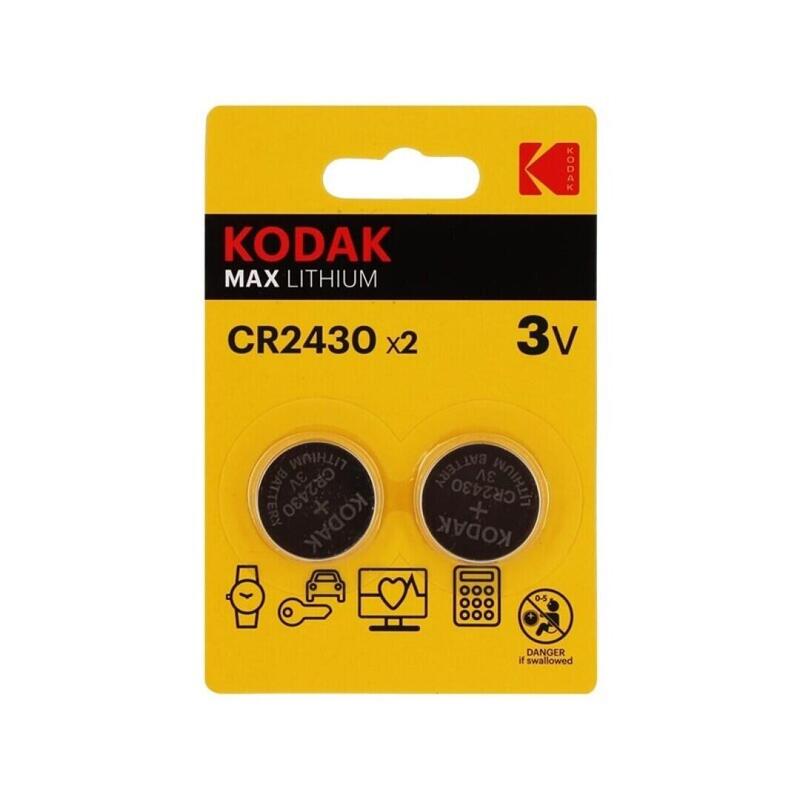Pilas Kodak Max Cr 2430 Litio Blister X 2 Piezas.