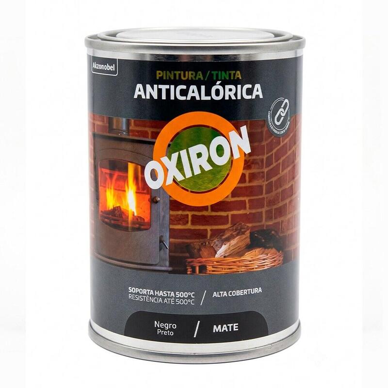 Pintura Anticalórica Negro Mate 375 Ml