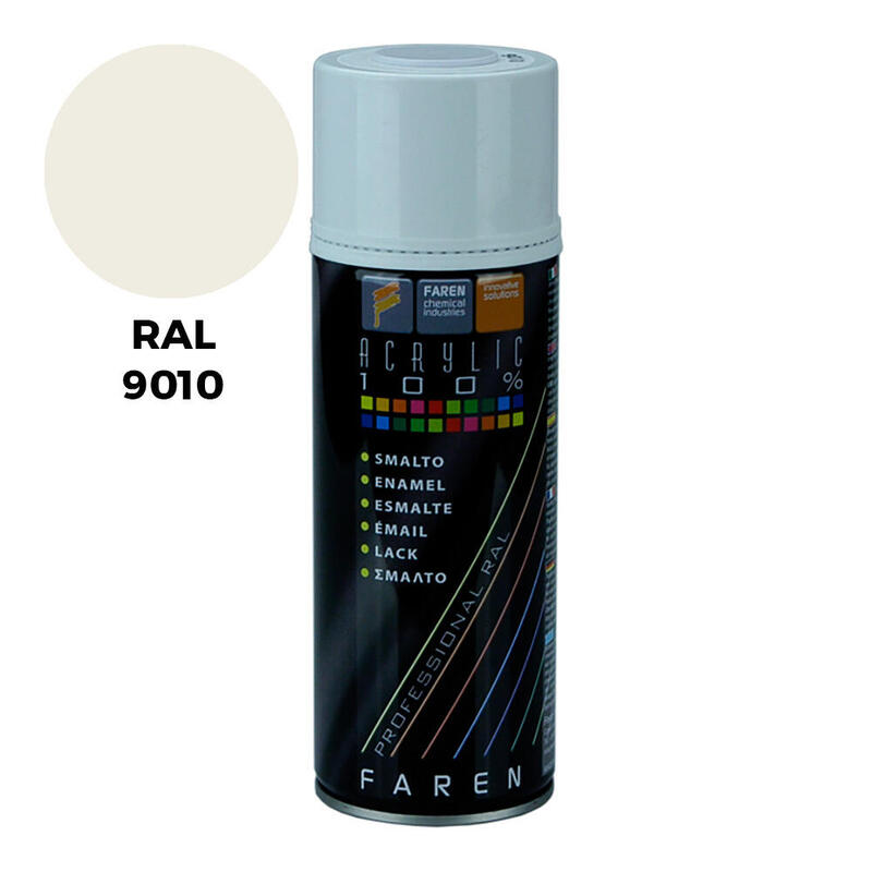 Pintura En Spray Pintyplus Tech 520cc Electrodomeesticos Blanco Ral 9016