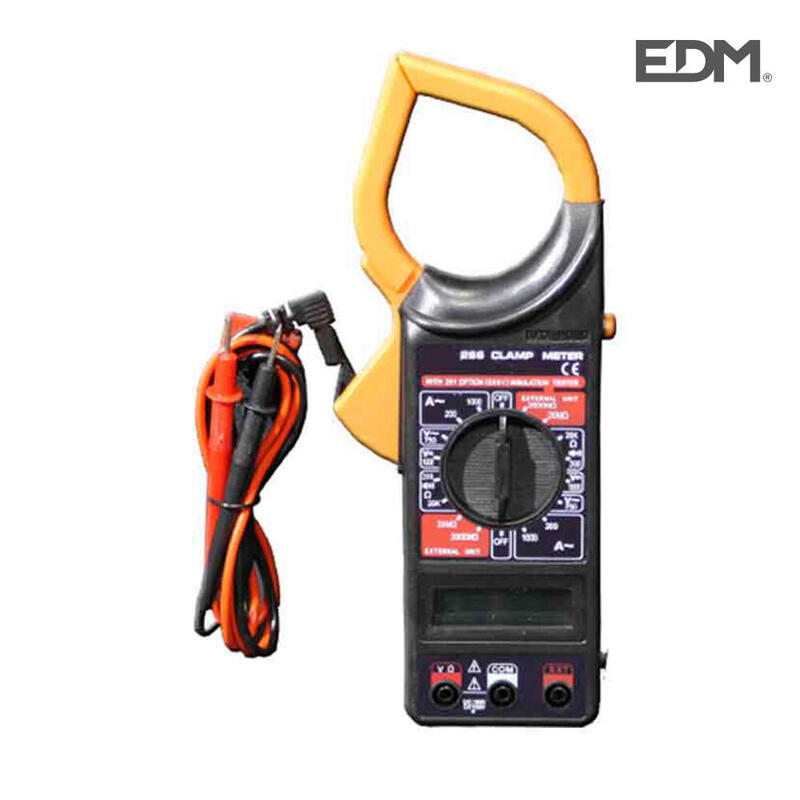 Pinza Amperimetrica-Multimetro Digital. (Blister). Edm