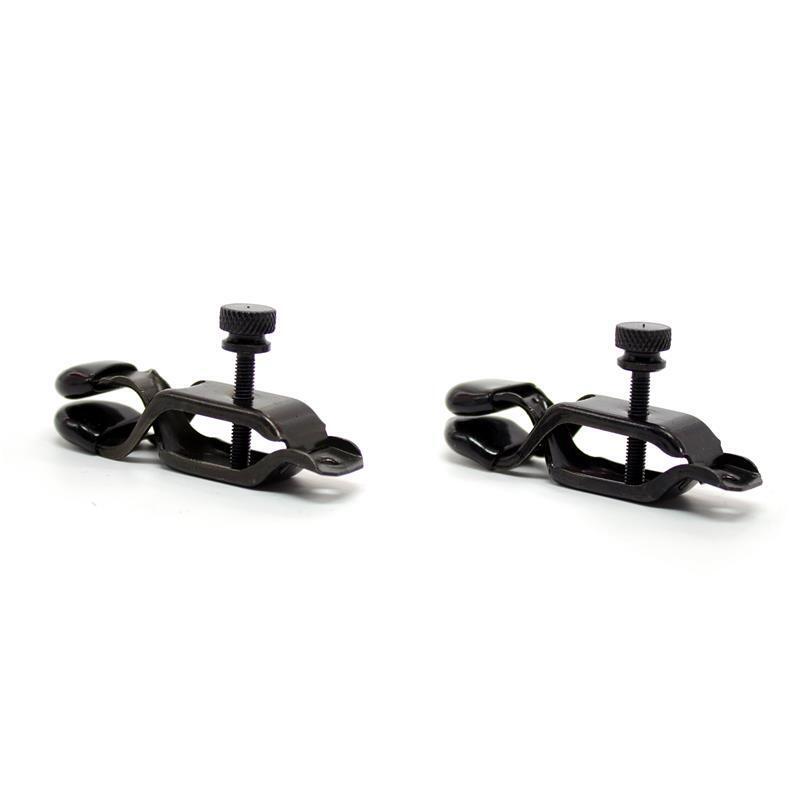 Pinzas Para Pezones Ajustables Negras