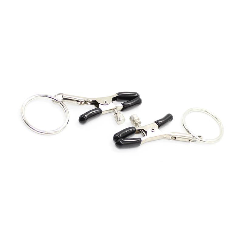 Pinzas Para Pezones Con Aro Metal