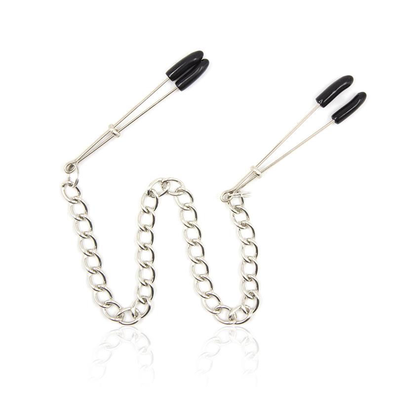 Pinzas Para Pezones Con Cadena Metal