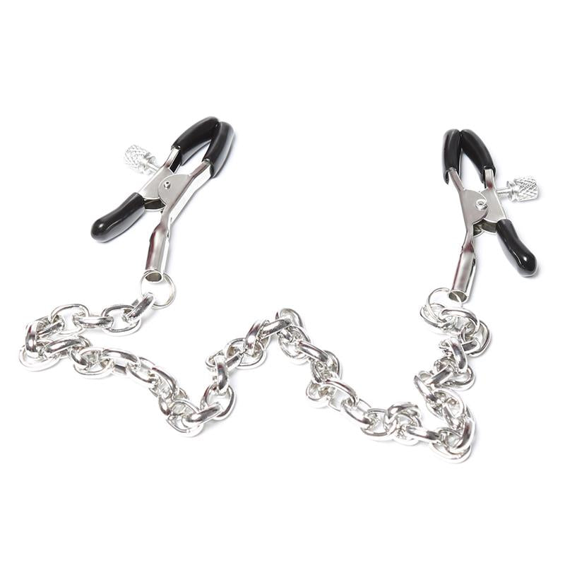 Pinzas Para Pezones Con Cadena Metal