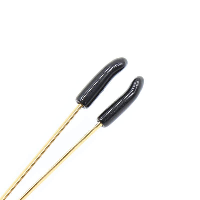 Pinzas Para Pezones Metal Negro/Dorado