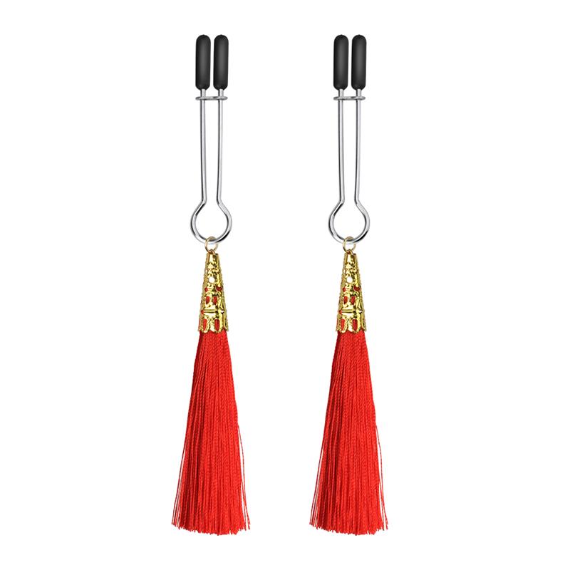Pinzas Para Pezones Rojo