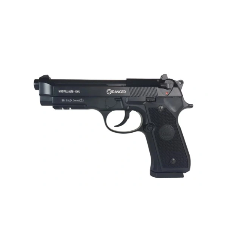 Pistola De Aire Comprimido Ranger M92 Full Auto Blowback Kal.4.5 Bbs 18-Shots Kwc
