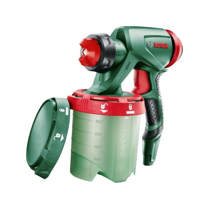 Pistola Pulverizadora Fina Bosch Professional Para Pfs 3000 / 5000 Verde, Para Todo Tipo De Pintura