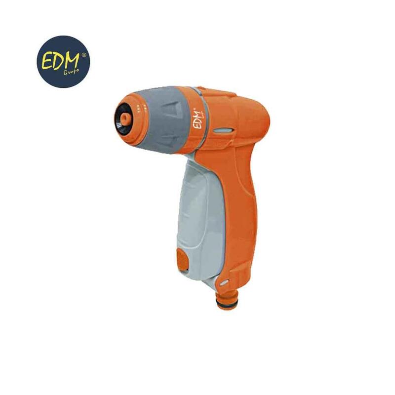 Pistola Pulverizadora Regulable. Con Enchufe Rapido (Blister) Edm