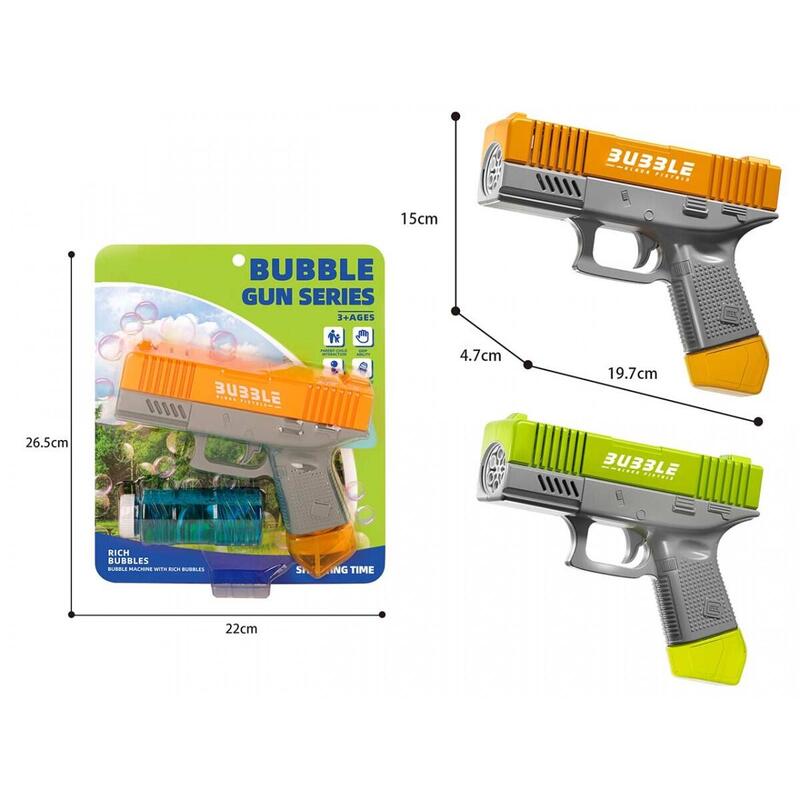 Pistolet Na Banki Mydlane + Plyn