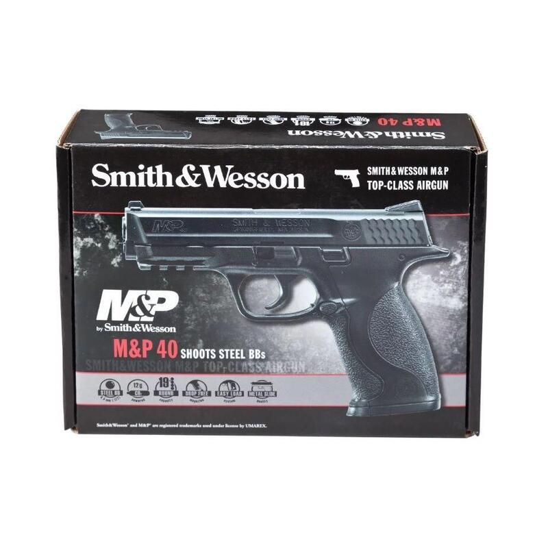 Pistolet Pistola De Aire S&W Kal. 4,46mm Bb Ekp<17j