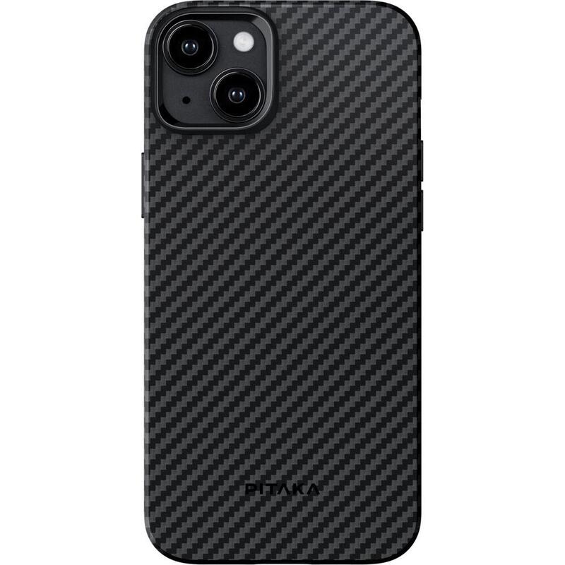 Pitaka Magez Case Pro 4 1500d For Iphone 15 Black/Grey Twill