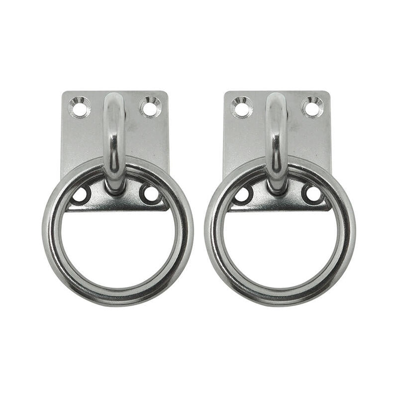 Placa Amarre Con Anilla Ap13, 6 Mm, Inoxidable, Blister 2 Uds