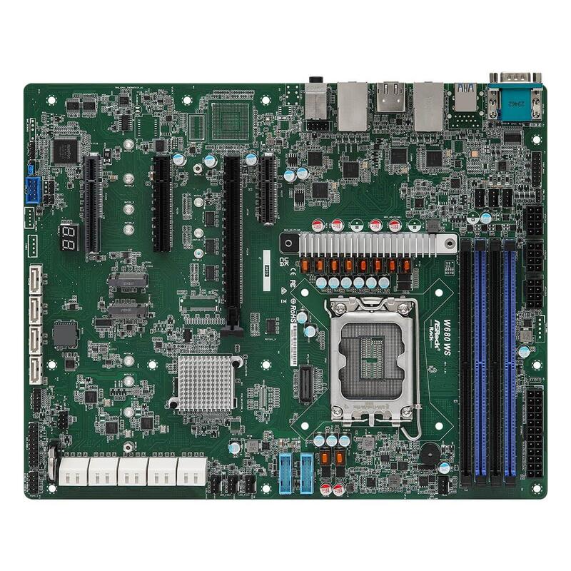 Placa Base Asrock Rack Servidor W680 Ws Atx Workstation Single Socket V1 (Lga 1700) Intel Xeon E-2400 Series W680
