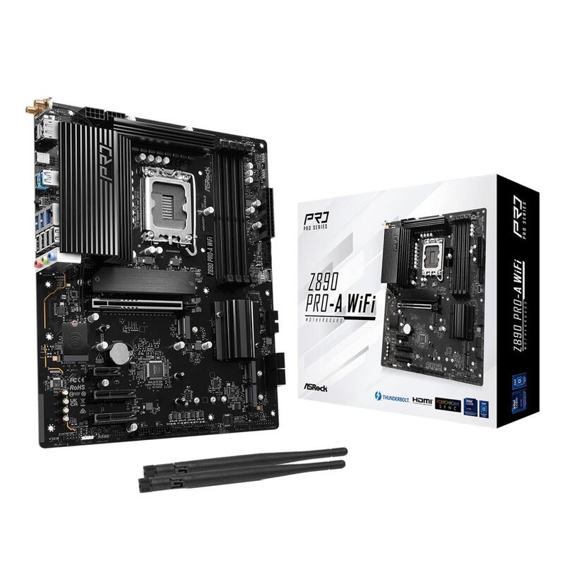 Placa Base Asrock Z890 Pro-A Wifi Intel Z890 Lga 1851 (Socket V1) Atx