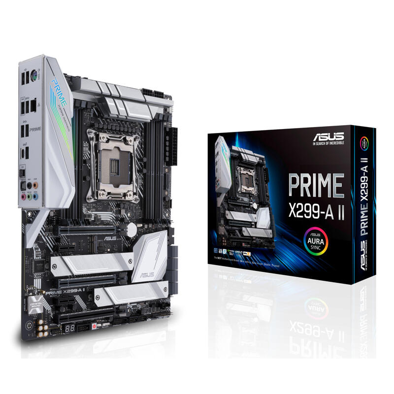 Placa Base Asus 2066 Prime X299-A Ii Atx/8xddr4/8xsata6/2xusb 2.0+2xusb 3.0 Fp 90mb11f0-M0eay0