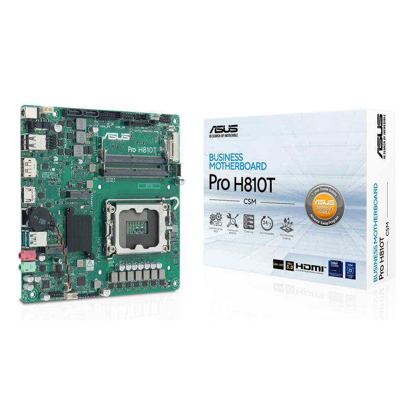 Placa Base Asus Pro H810t-Csm