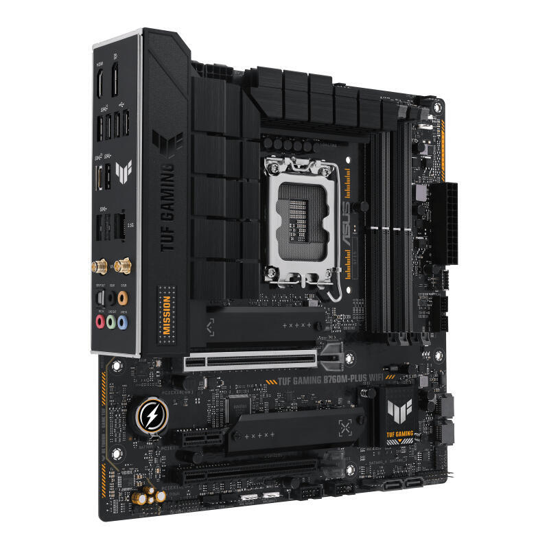 Placa Base Asus Tuf Gaming B760m-Plus Wifi Intel,1700,Ddr5,Matx