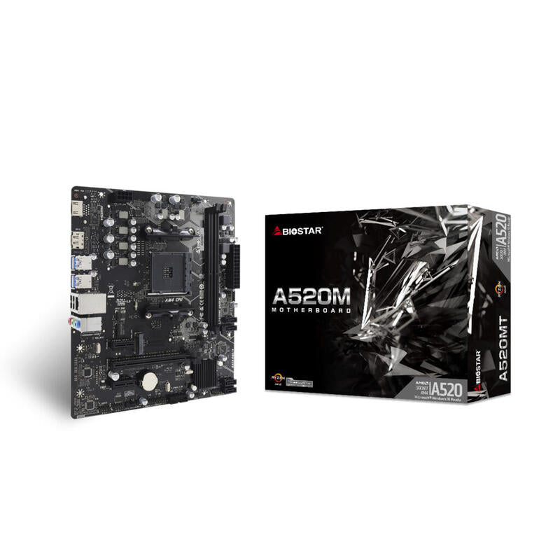 Placa Base Biostar A520mt A520,Am4,Matx,Ddr4
