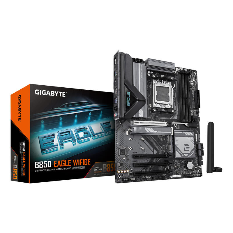 Placa Base Giga B850 Eagle Wifi6e Am5/Ddr5/3xm.2/Wifi/Type-C/Atx