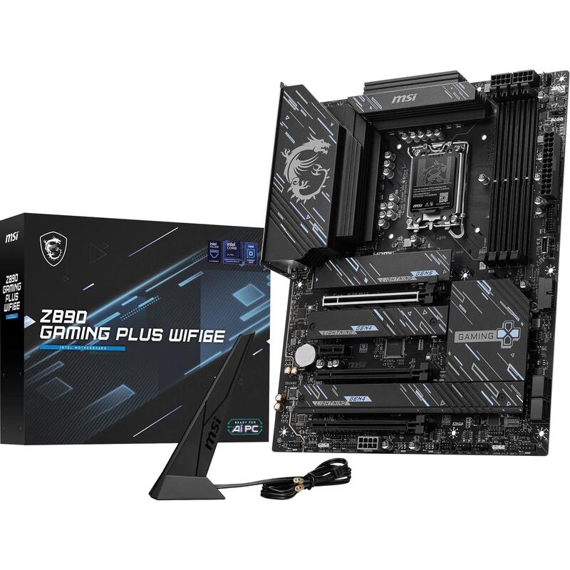 Placa Base Msi Z890 Gaming Plus Wifi6e Intel S1851 7e34-020r