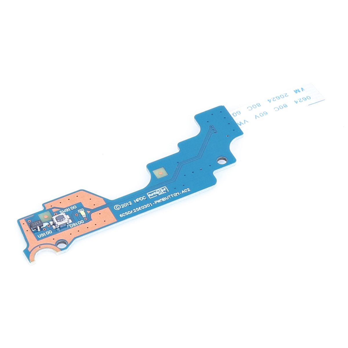 Placa De Botón De Encendido Con Cable Para Portátil Hp 840 G1 G2 850 G1 G2 6050A2560301
