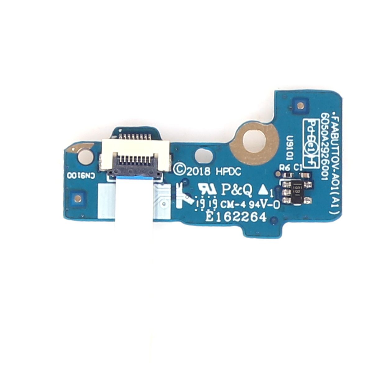 Placa De Botón De Encendido Con Cable Para Portátil Hp 845 G5 840 G5 745 G5 740 G5 Zbook 14U G5 6050A2926001