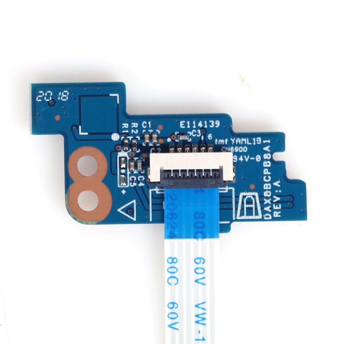 Placa De Botón De Encendido Con Cable Para Portátil Hp Zhan 66 Pro G1 430 440 G5 450 455 470 G5 Dax8Bcpb8A1