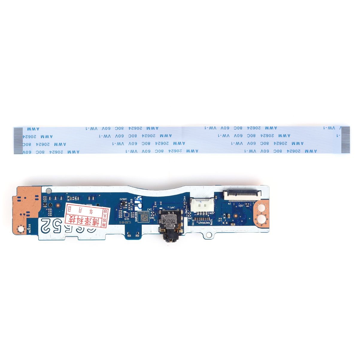 Placa Botón Lector De Tarjeta Audio Para Portátil Lenovo Ideapad 3-15Iil05 3-15Iml05 3-15Itl05