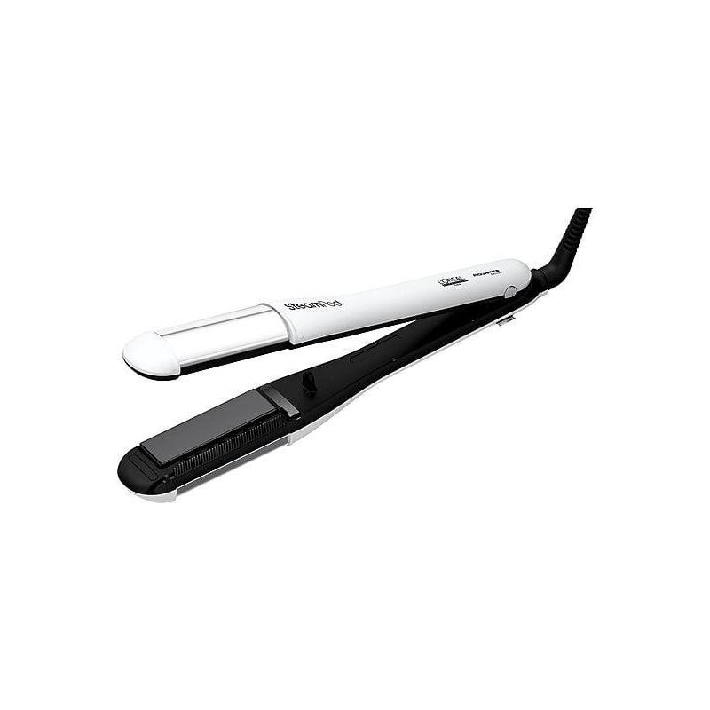 Plancha De Pelo - LOreal Paris Cerámica, 220 V, 210 °C, Blanco E3902400