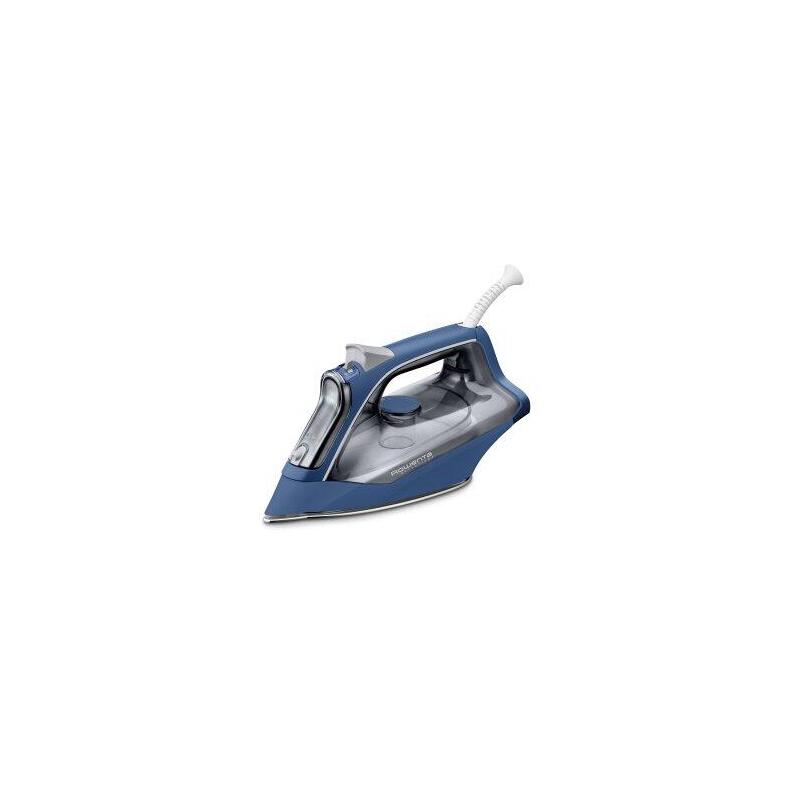 Plancha De Vapor Reacondicionado - (Km0) Rowenta Dx1636d1 Suela Microsteam 300 120 G/Min Vapor 2400w Color Azul Cash30