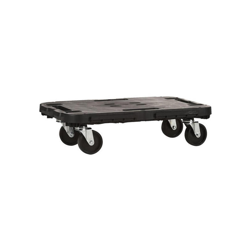 Plataforma Con Ruedas, En Polipropileno 480x290x H 40 Mm, Ensamble 480x290x H 125 Mm, Con Sistema De Enganche Para Poder Ampliar La Plataforma