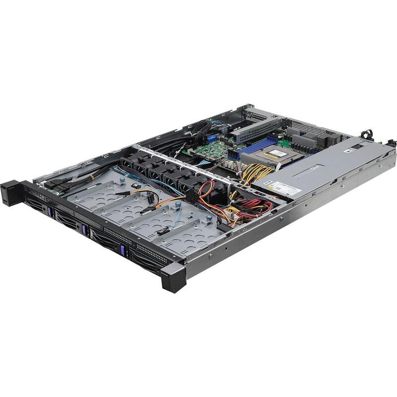 Platforma Asrock Rack (1u) Amd Epyc 9004 (4xlff 4xsff 2x10gbe Red. Psu Ipmi)
