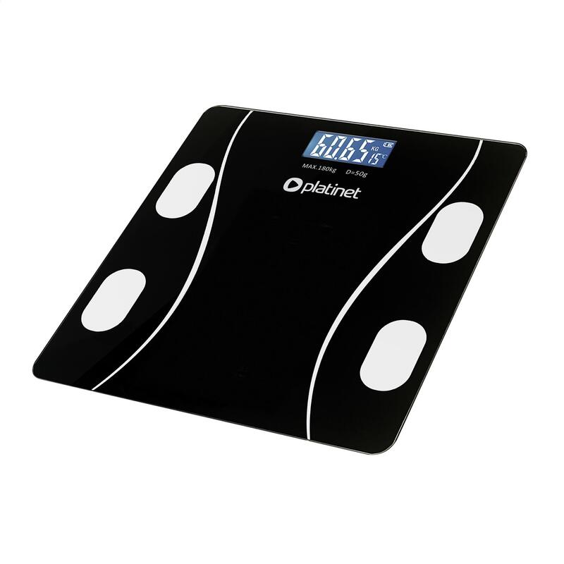Platinet Bascula De Bao Digital Con Bluetooh 180