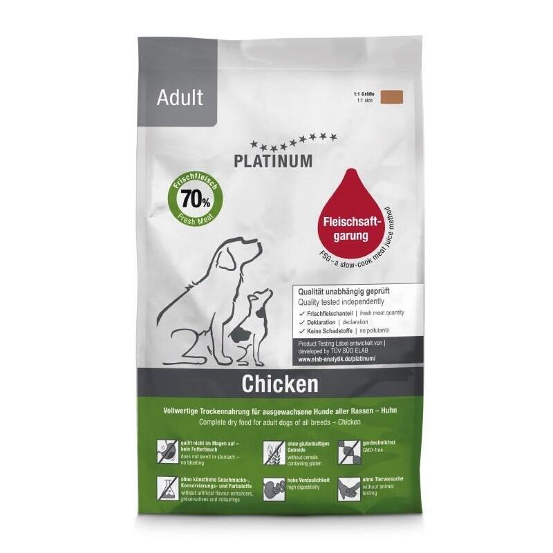 Platinum Adult Chicken - Comida Para Perros Semihúmeda - 15kg