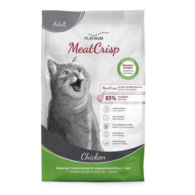 Platinum Meatcrisp Adult Chicken - Comida Seca Para Gatos - 3kg