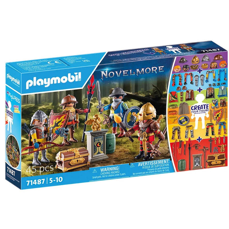Playmobil 71487 Mis Figuras Caballeros De Novelmore, Juguete De Construcción