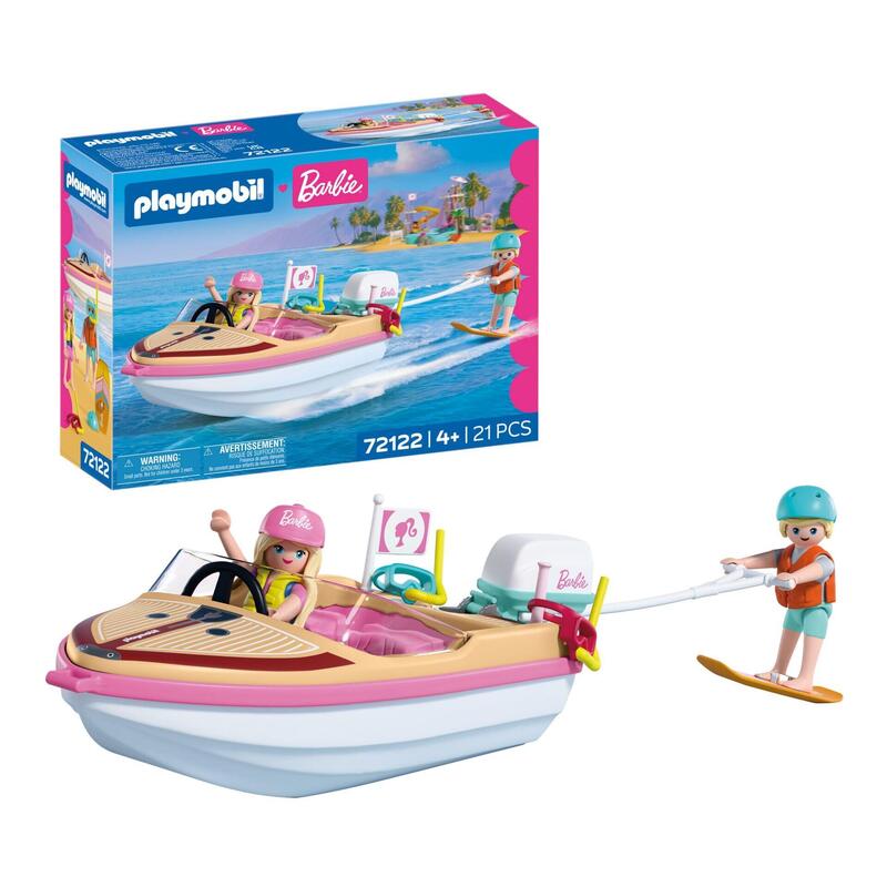 Playmobil 72122 Barco De Aventuras De Barbie